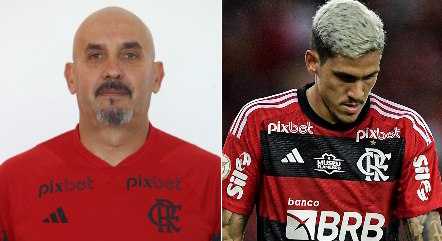 Preparador físico do Fla se desculpa por soco em Pedro e diz: ‘Gostaria de poder voltar no tempo’