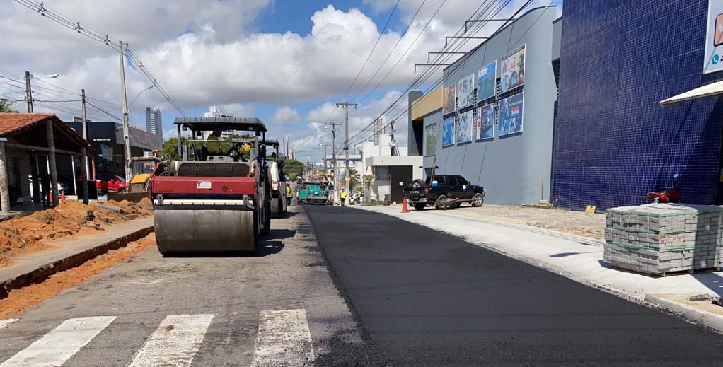 Trecho da rua São José em Natal é interditado para obras de requalificação viária