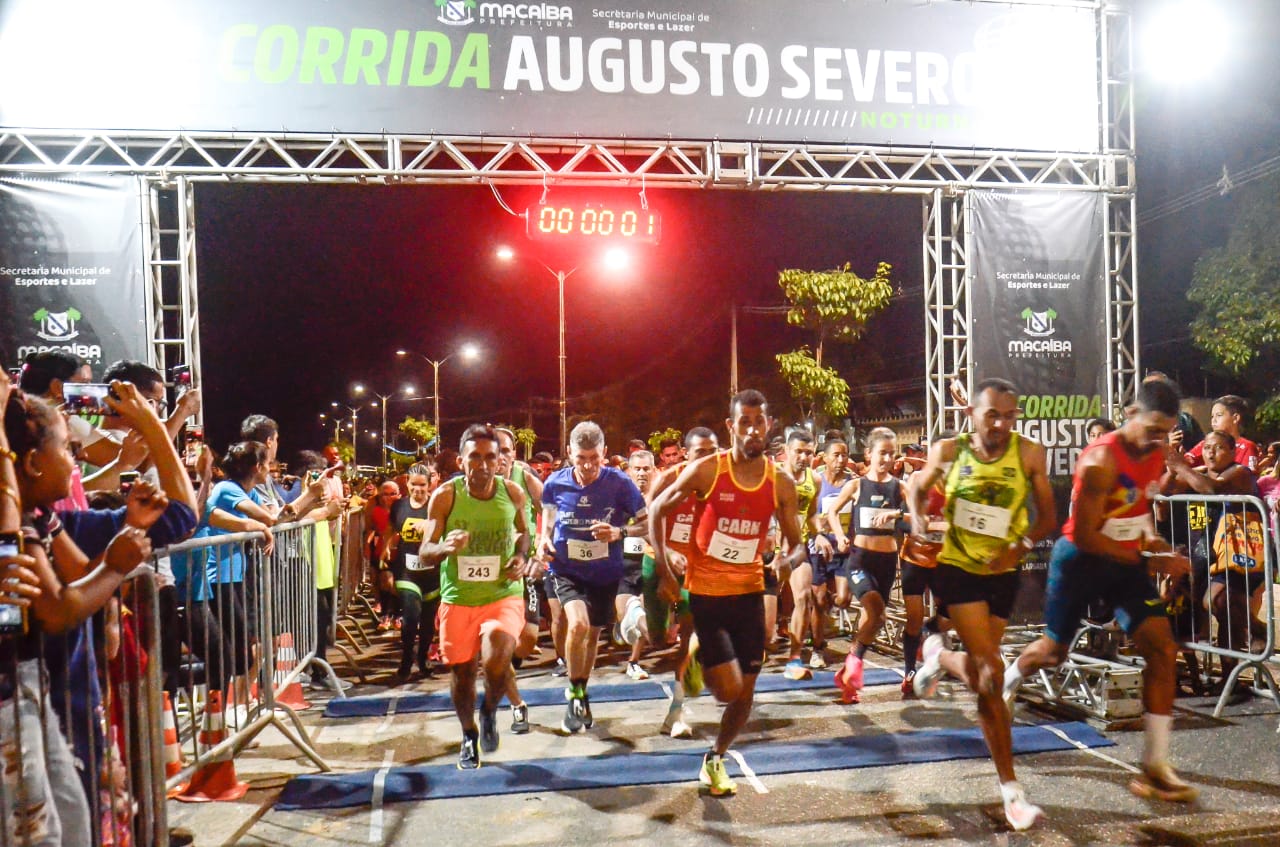 Corrida Augusto Severo é sucesso de participantes e de público