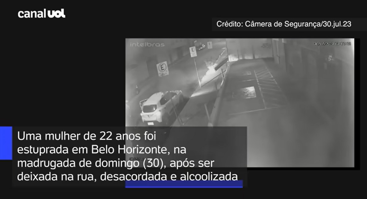 VÍDEO: Mulher é estuprada após ser deixada desacordada na rua por motorista