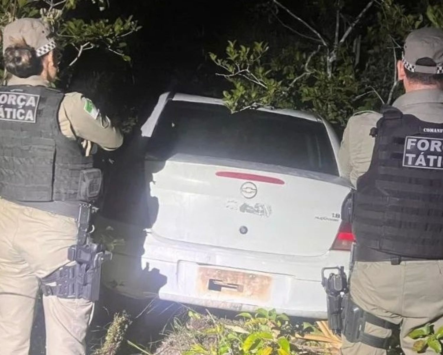 Polícia localiza desmanche de veículos em mata fechada na Grande Natal