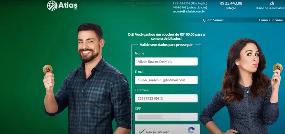 Tatá Werneck, Cauã Reymond e Ronaldinho são convocados por CPI