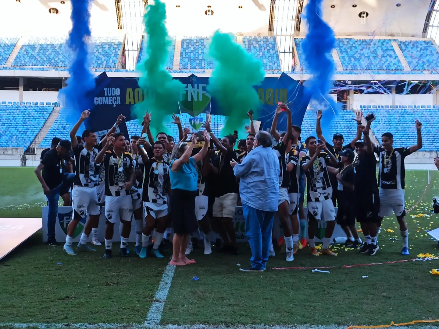 ABC vence Santa Cruz de Natal e conquista o bicampeonato do Potiguar Sub-17