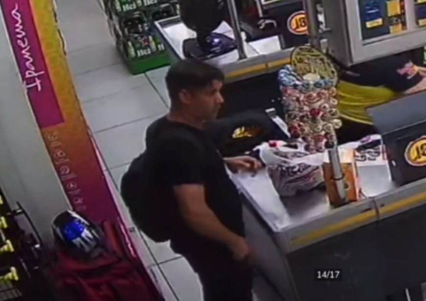 VÍDEO: Polícia Civil divulga imagens de suspeito de furto em restaurante em Ponta Negra