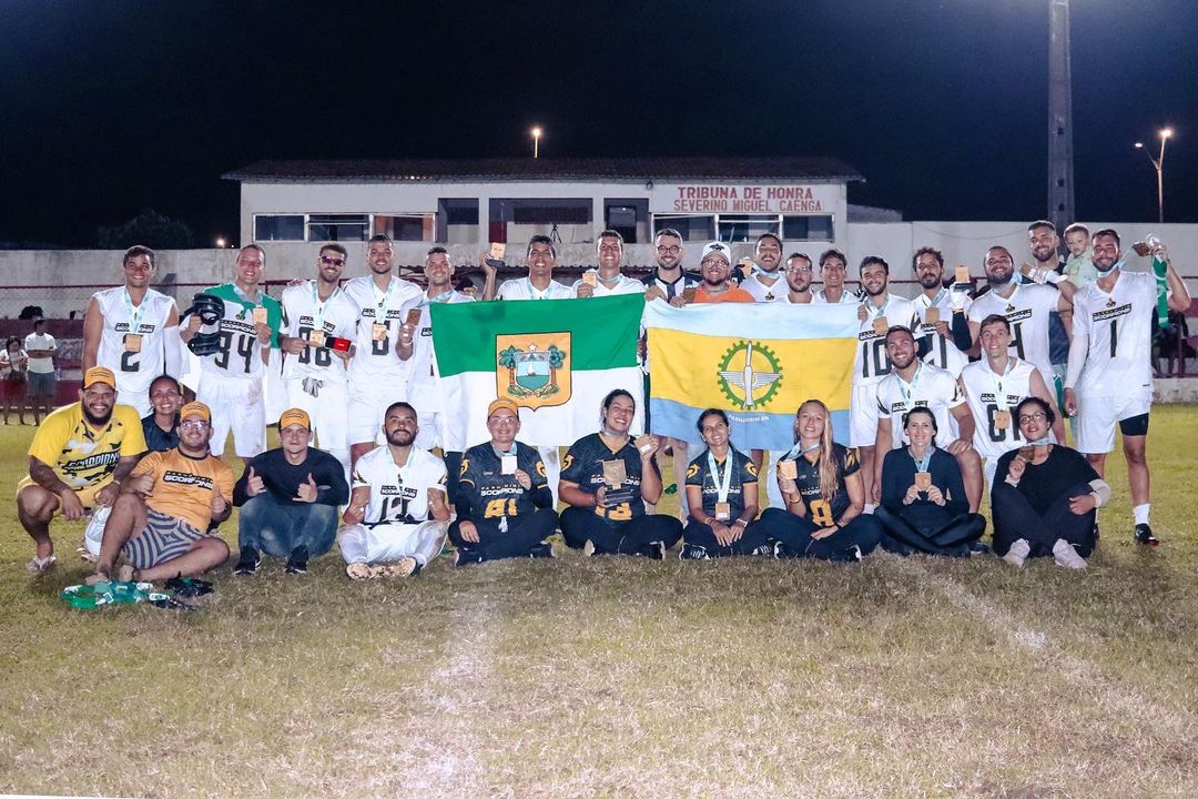 Atletas potiguares são convocados para a Seleção Brasileira de Flag Football