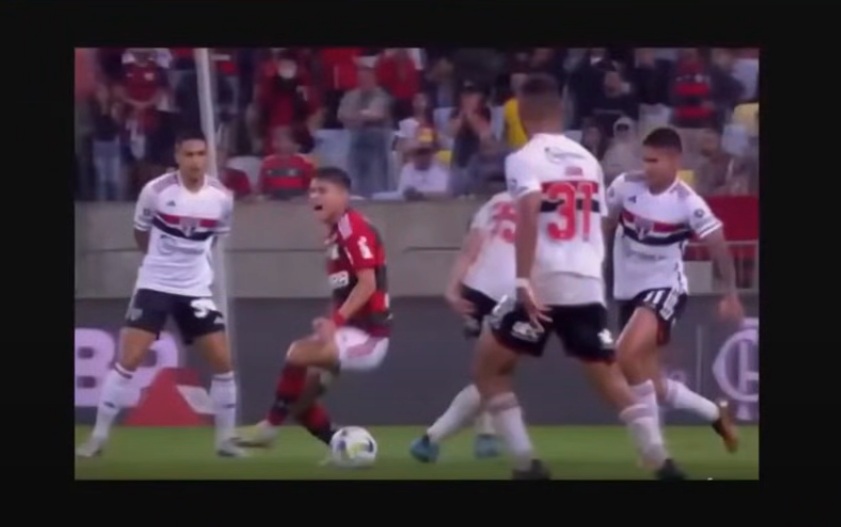 Foi pênalti para o Flamengo contra o São Paulo? Ex-árbitros opinam