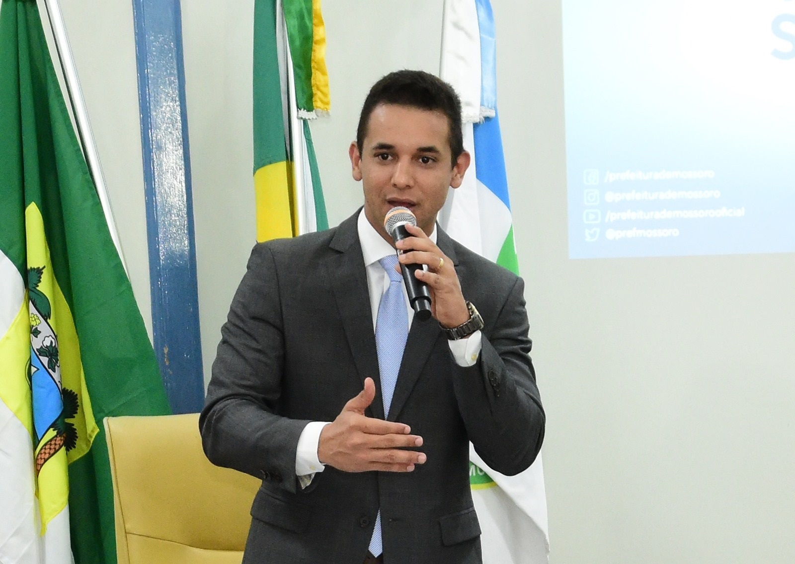 Prefeito de Mossoró revela dívida de R$ 117 milhões do Governo Fátima com o município