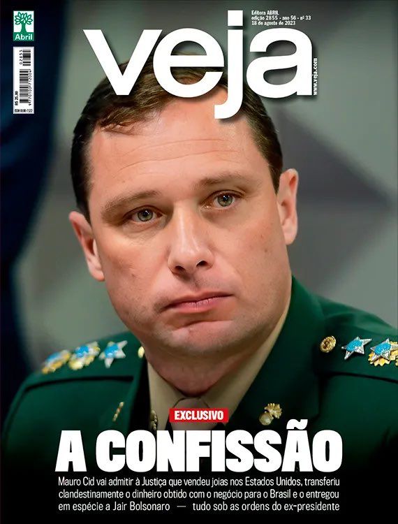 Advogado de Mauro Cid diz à Veja que ele vai confessar venda de joias a mando de Bolsonaro