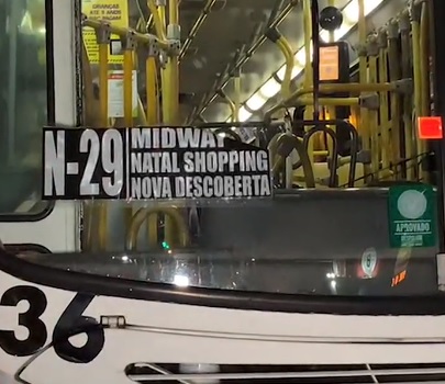 VÍDEO: Passageiros são assaltados em ônibus na Nevaldo Rocha