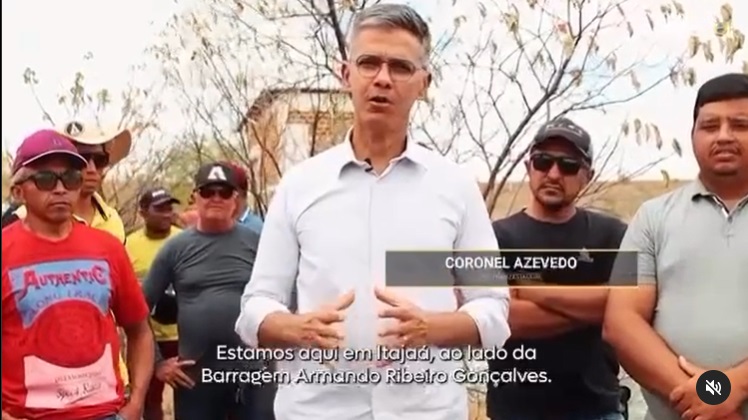 VÍDEO: Deputado mostra desespero de trabalhadores rurais diante falta de obras do Governo do RN