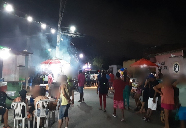 Dois eventos são autuados no fim de semana pela fiscalização da Semurb