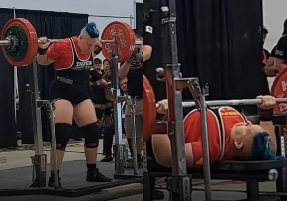 Levantando 200 kg a mais que o 2ª lugar, atleta trans bate recorde mundial de levantamento de peso feminino e...