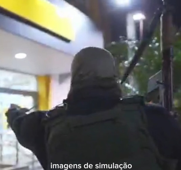 Forças de Segurança simulam ataques a carros-fortes e resgate de presos em Natal