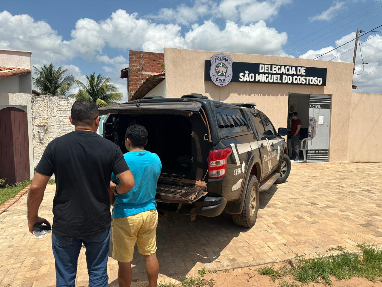 Polícia Civil prende homem por estuprar duas adolescentes em São Miguel do Gostoso