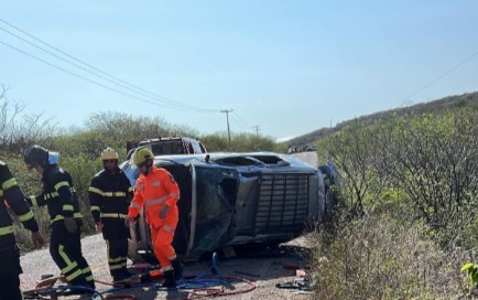 Motorista morre após veículo capotar na BR-226, no RN