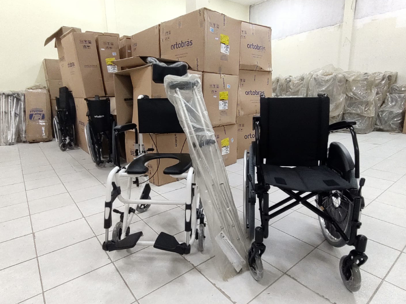 Entrega de meios auxiliares de locomoção para a população é retomada no RN após oito anos