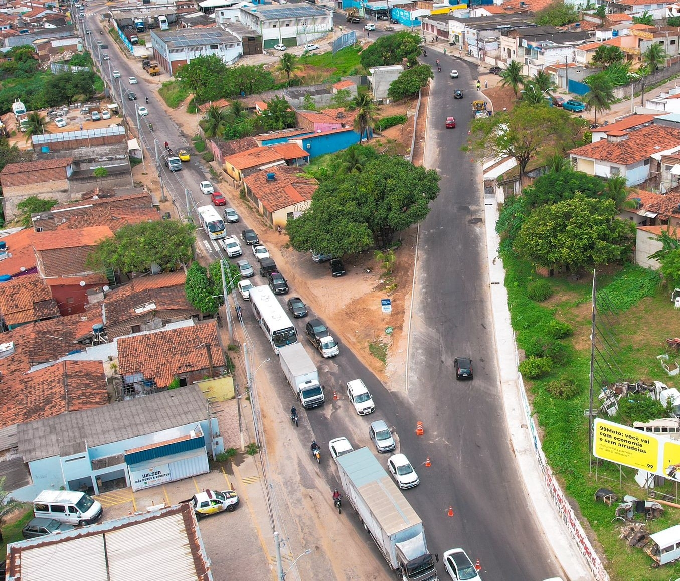 Trânsito na avenida Felizardo Moura passará por nova interdição a partir da quarta-feira