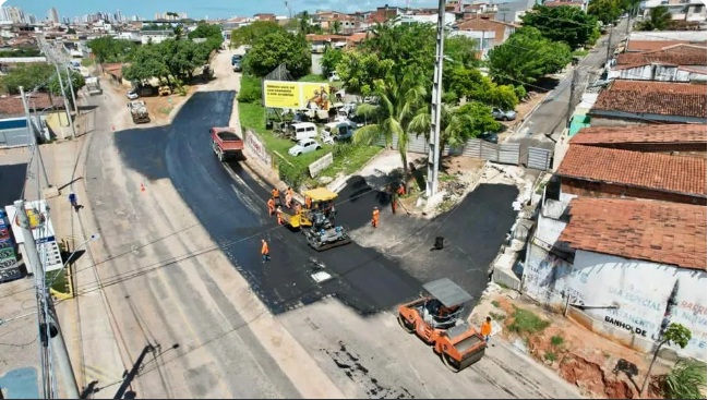 Obras na Felizardo Moura: acesso ao bairro Nordeste muda a partir deste sábado em Natal