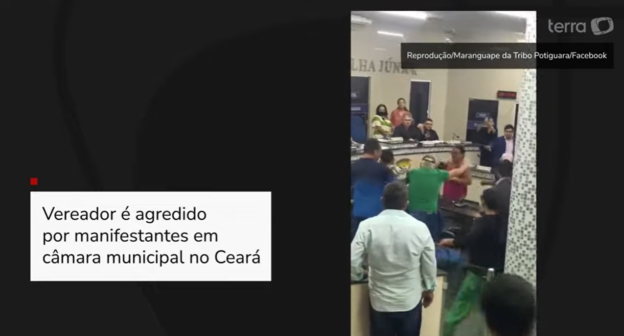 VÍDEO: Vereador apanha após denunciar e desempregar bolsistas da cidade