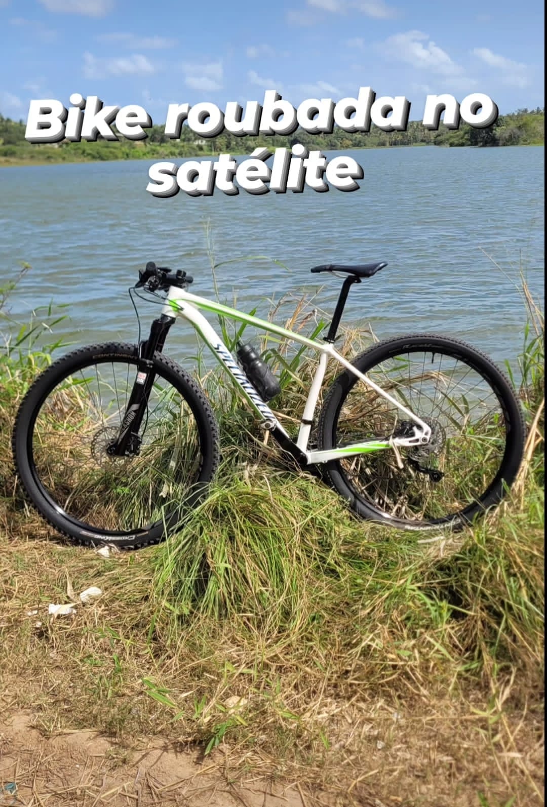 [VÍDEO] Ciclista é assaltado e agredido no conjunto Cidade Satélite: “Larguei o pedal”