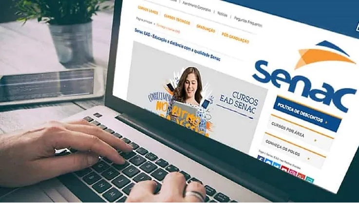 Senac abre mais de 1.600 vagas no RN para bolsas de estudo em cursos de ensino a distância