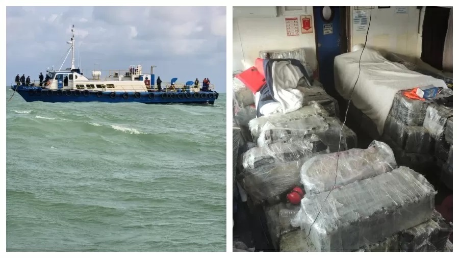 Marinha e PF fazem apreensão recorde de 3,6 toneladas de cocaína no mar