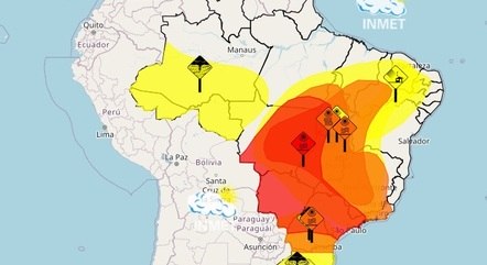 Calor: Instituto emite alerta vermelho para nove estados indicando 'grande perigo'