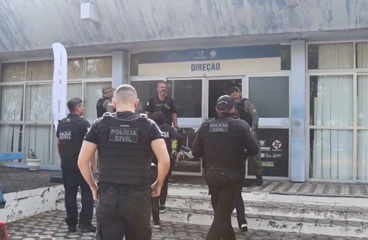 VÍDEO: Veja imagens da operação da Polícia Civil contra corrupção no Detran-RN