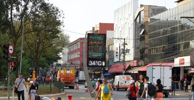 São Paulo registra 5 mortes por efeitos do calor