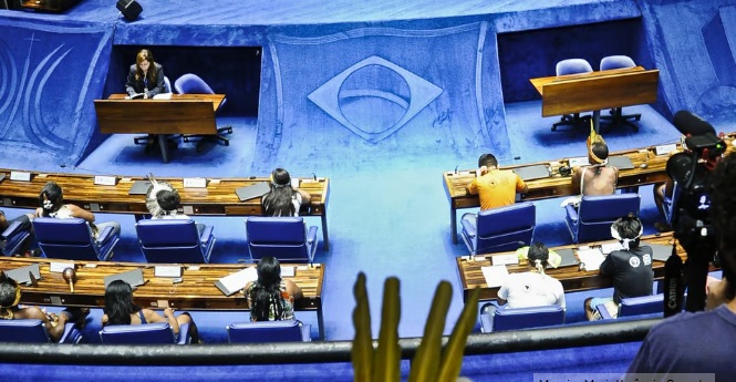 Pacheco garante votação do PL do marco temporal no plenário do Senado