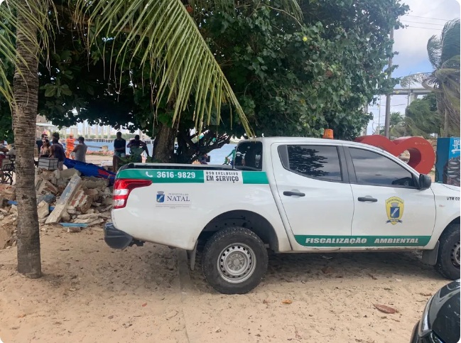 Prefeitura cadastra quiosqueiros e vai permitir ocupação da praia da Redinha a partir do próximo domingo (1º)