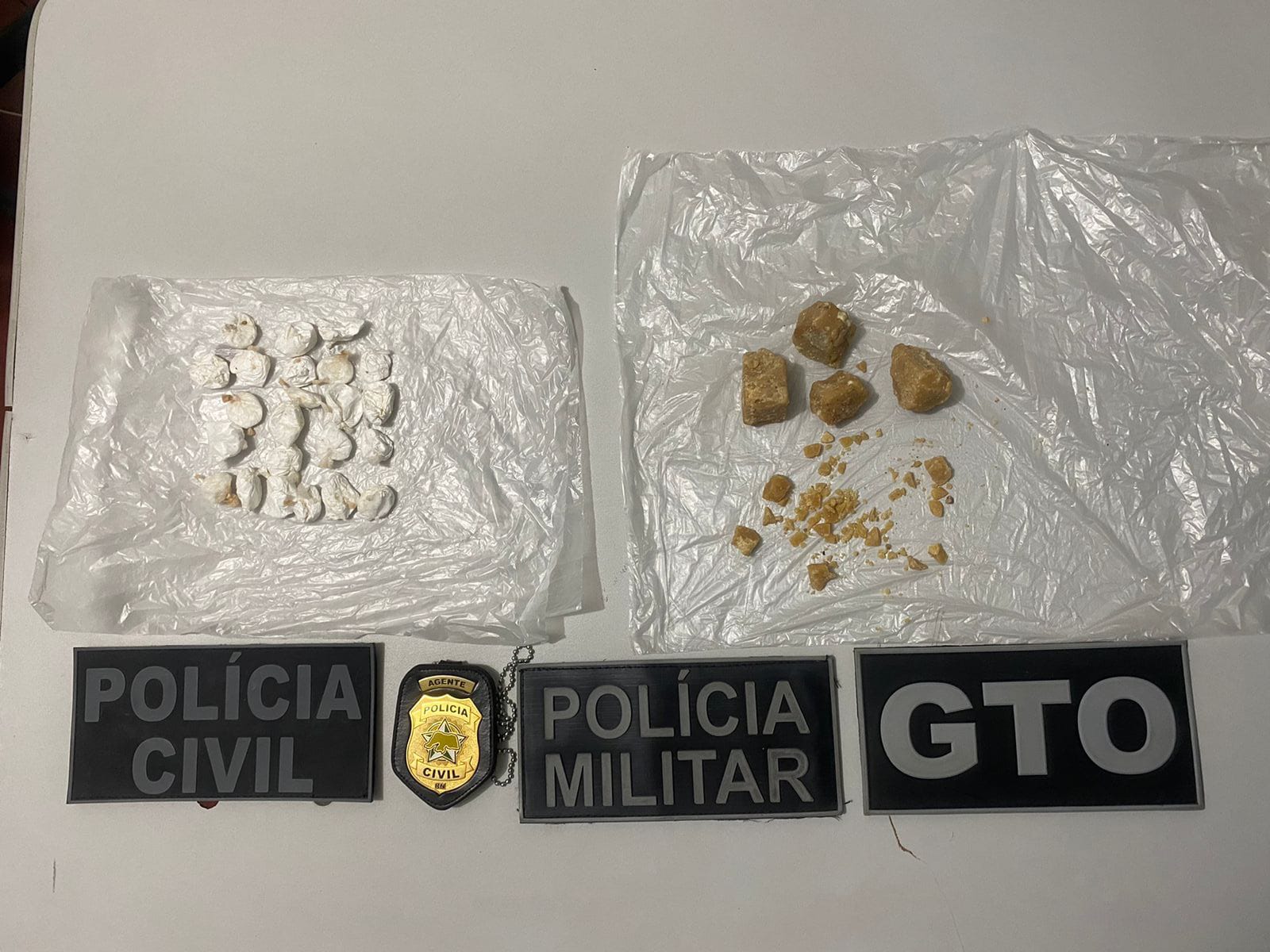 Polícia Civil e PM prendem homem em flagrante por tráfico de drogas no interior do RN