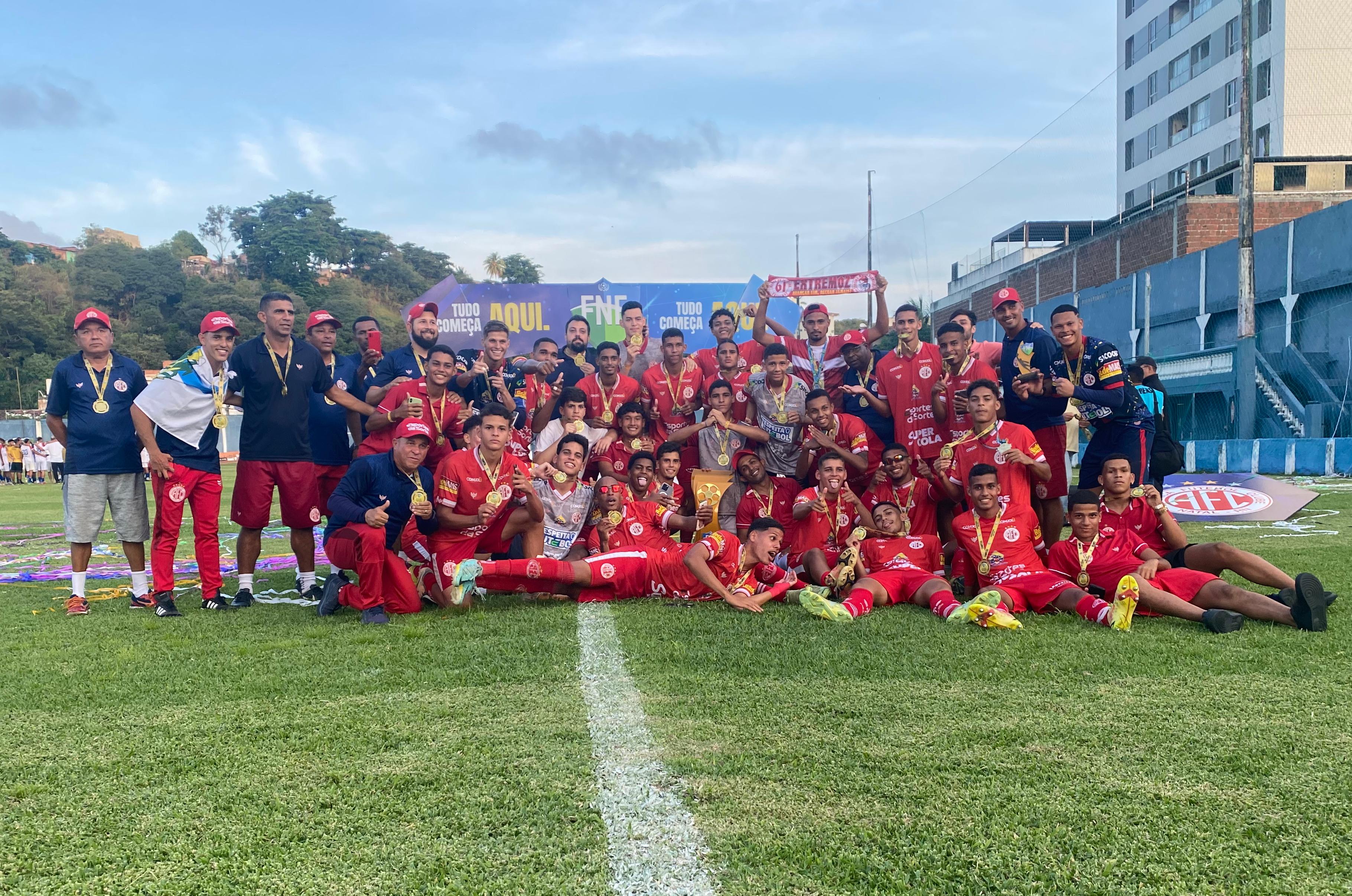 Nos pênaltis, América-RN supera Potyguar e conquista o Campeonato Potiguar Sub-20 2023