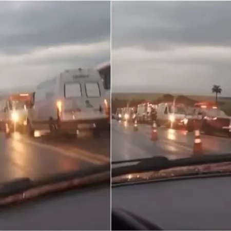 Ônibus capota em rodovia de São Paulo e deixa oito mortos