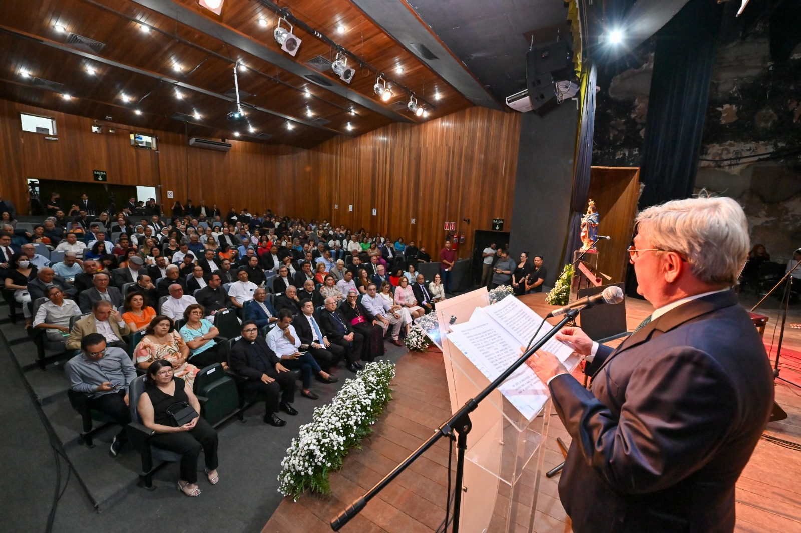 Presidente em exercício da ALRN saúda novo arcebispo e destaca trabalho do Legislativo em favor dos mais necessitados