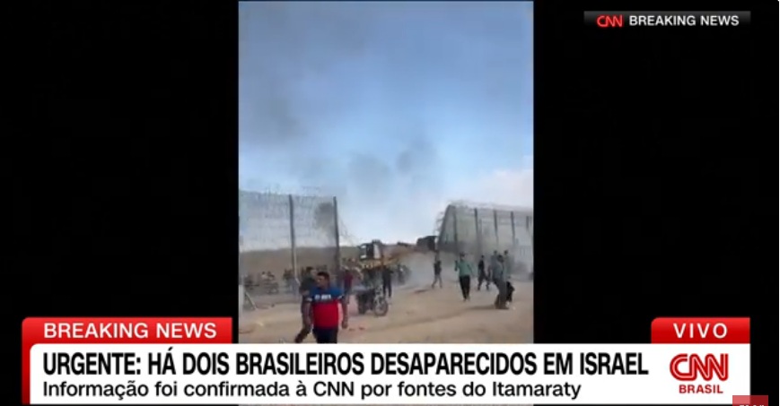 Um brasileiro ficou ferido e dois estão desaparecidos em Israel, confirma Itamaraty