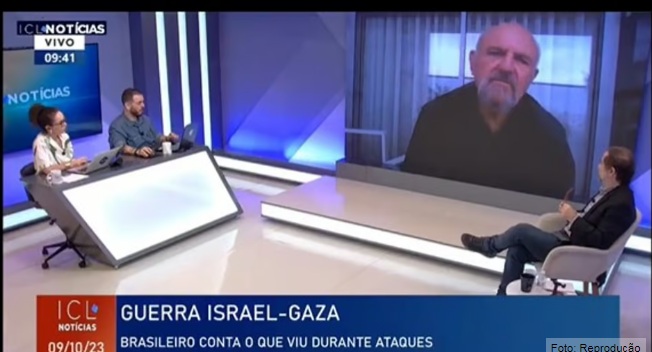 VÍDEO: Site brasileiro é criticado ao vivo por viés pró-Hamas