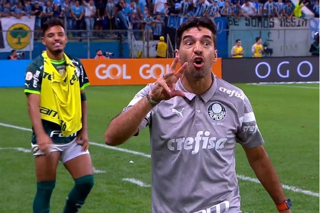 Abel Ferreira é punido pelo STJD com 2 jogos de suspensão no Brasileirão