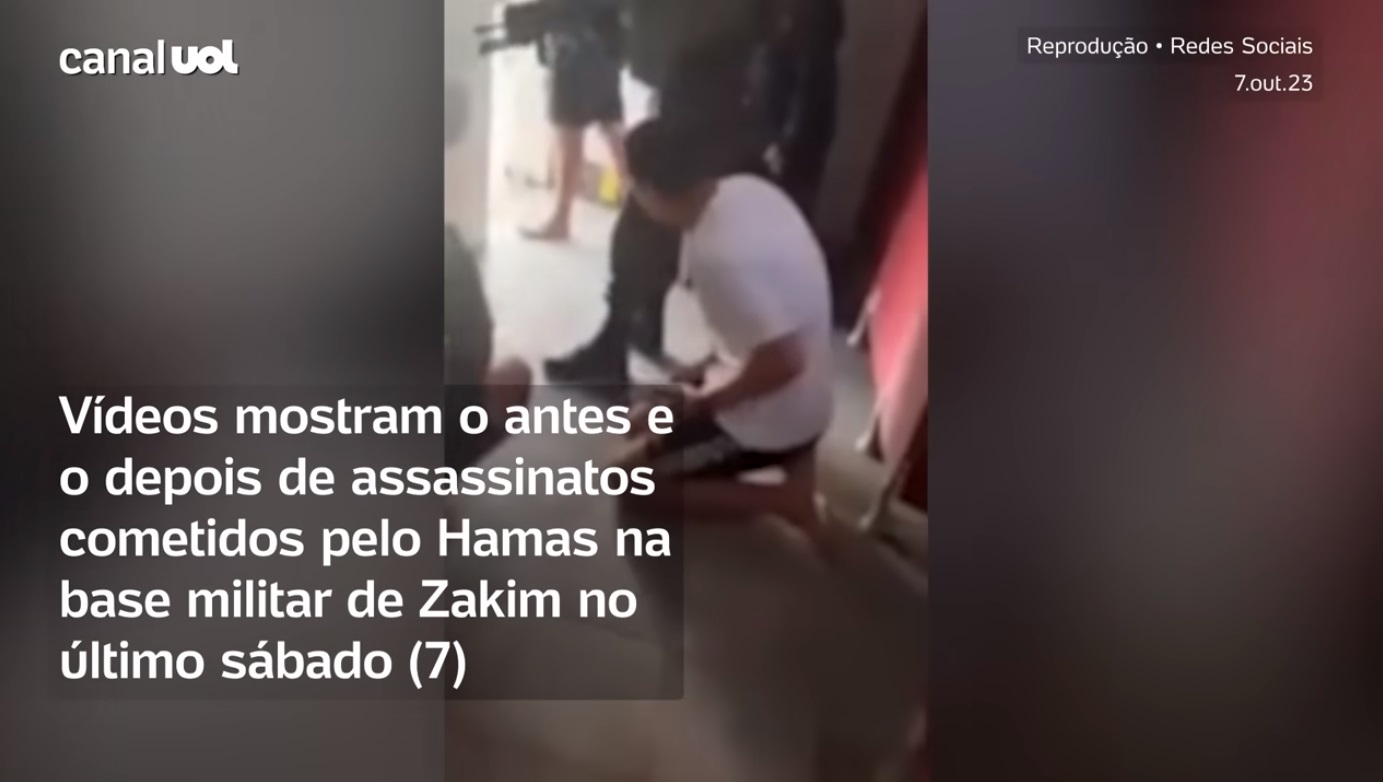 VÍDEO: Vítimas gravam vídeo se escondendo antes de serem mortas pelo Hamas