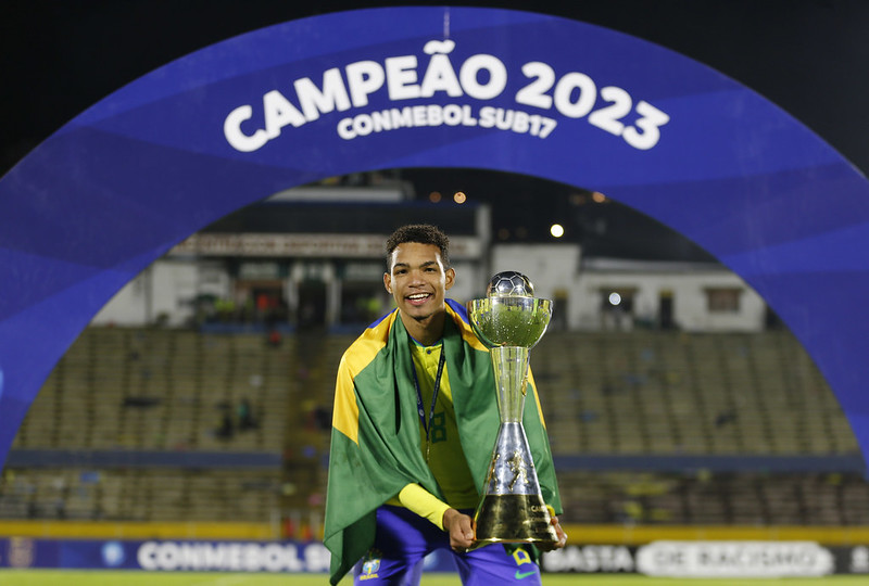 Potiguar é convocado para disputar a Copa do Mundo Sub-17 pela Seleção Brasileira