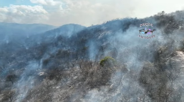 VÍDEO: Incêndio perto da barragem Armando Ribeiro Gonçalves já dura pelo menos uma semana
