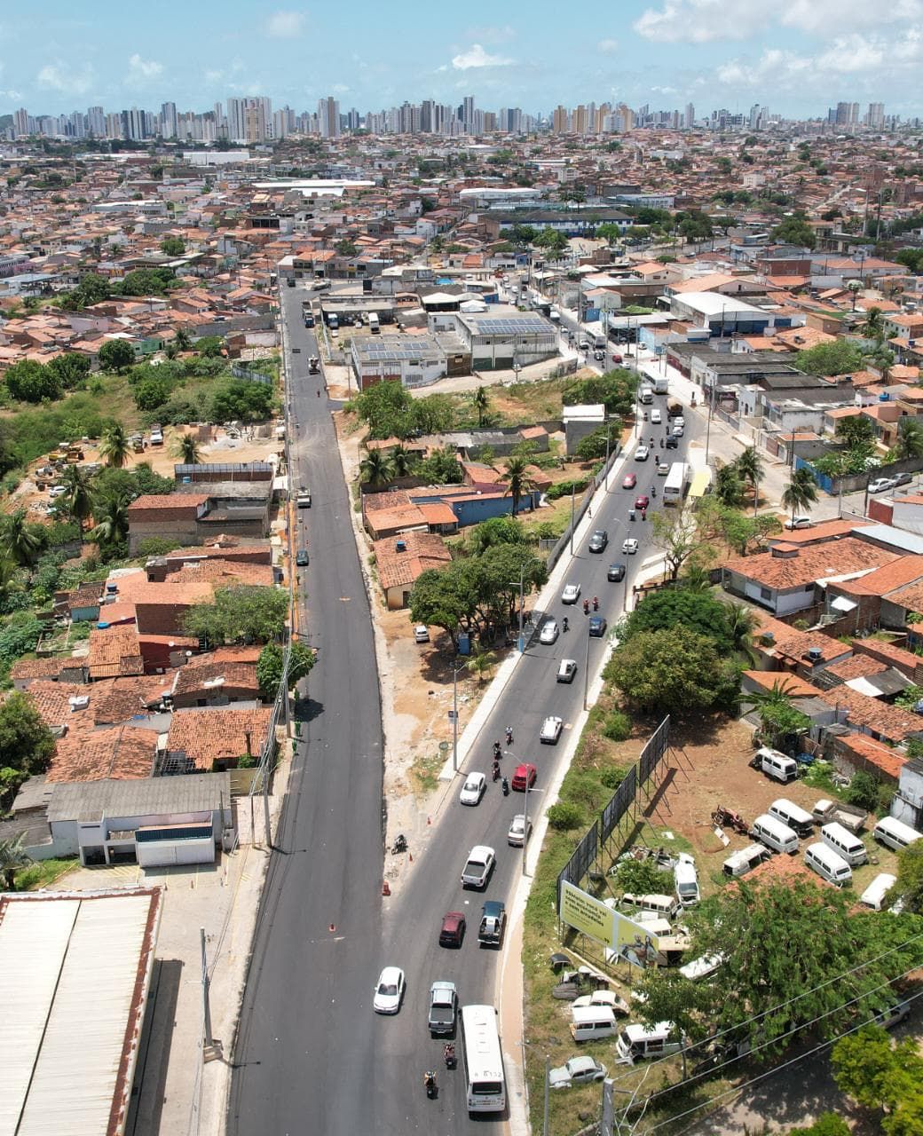 Trânsito da avenida Felizardo Moura será liberado nesta segunda-feira (16)