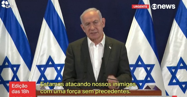 Secretário de Estado dos EUA e premiê de Israel são levados a bunker por risco de ataque