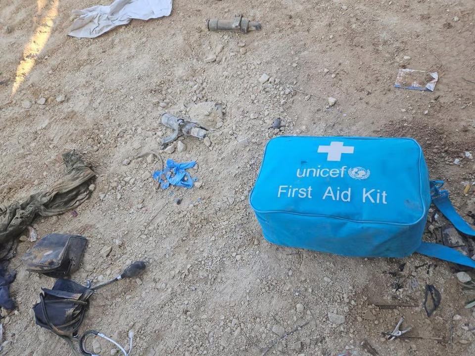 Terroristas do Hamas estavam com kits do Unicef