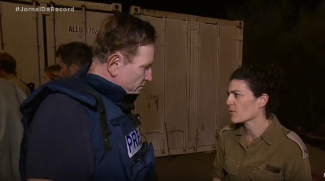 VÍDEO: Em entrevista a Cabrini, militar israelense diz que grávida foi morta com requintes de crueldade