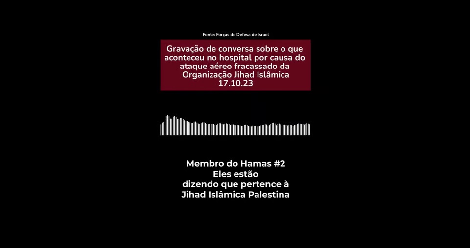 VÍDEO: Terroristas do Hamas dizem que foguete pertencia à Jihad Islâmica