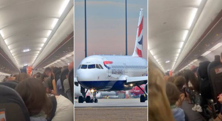 Passageiro de avião faz cocô no chão do banheiro e força voo a ser cancelado