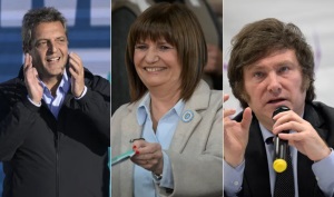 Primeiro turno das eleições na Argentina acontece hoje; Massa, Milei e Bullrich são favoritos