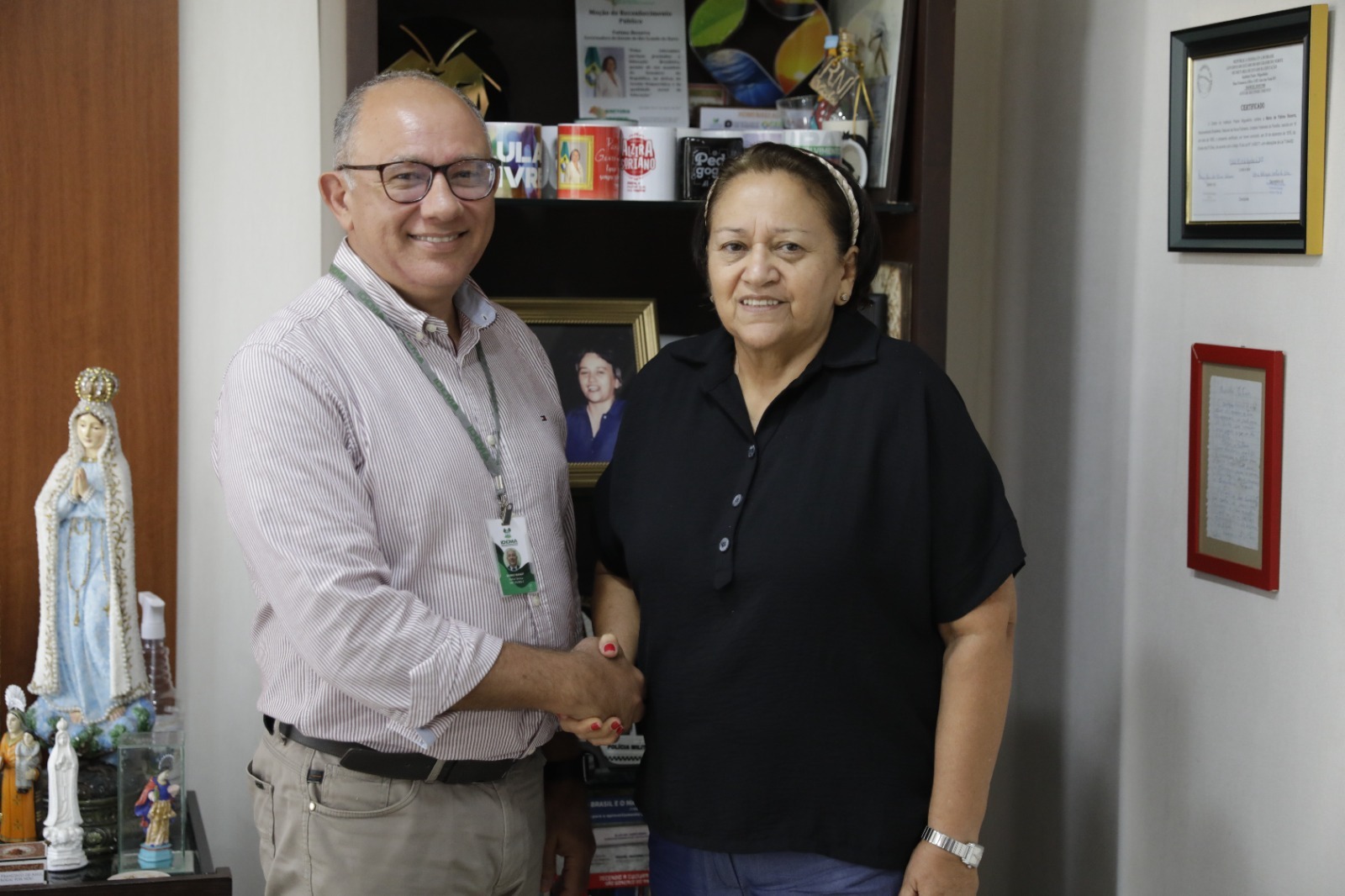 Fátima Bezerra anuncia novo diretor-geral do Idema