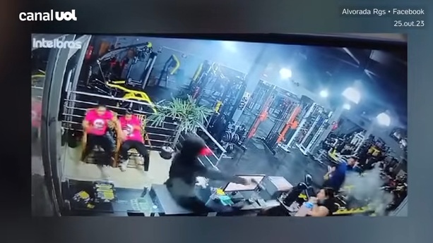 VÍDEO: Dono de academia é morto a tiros no próprio estabelecimento